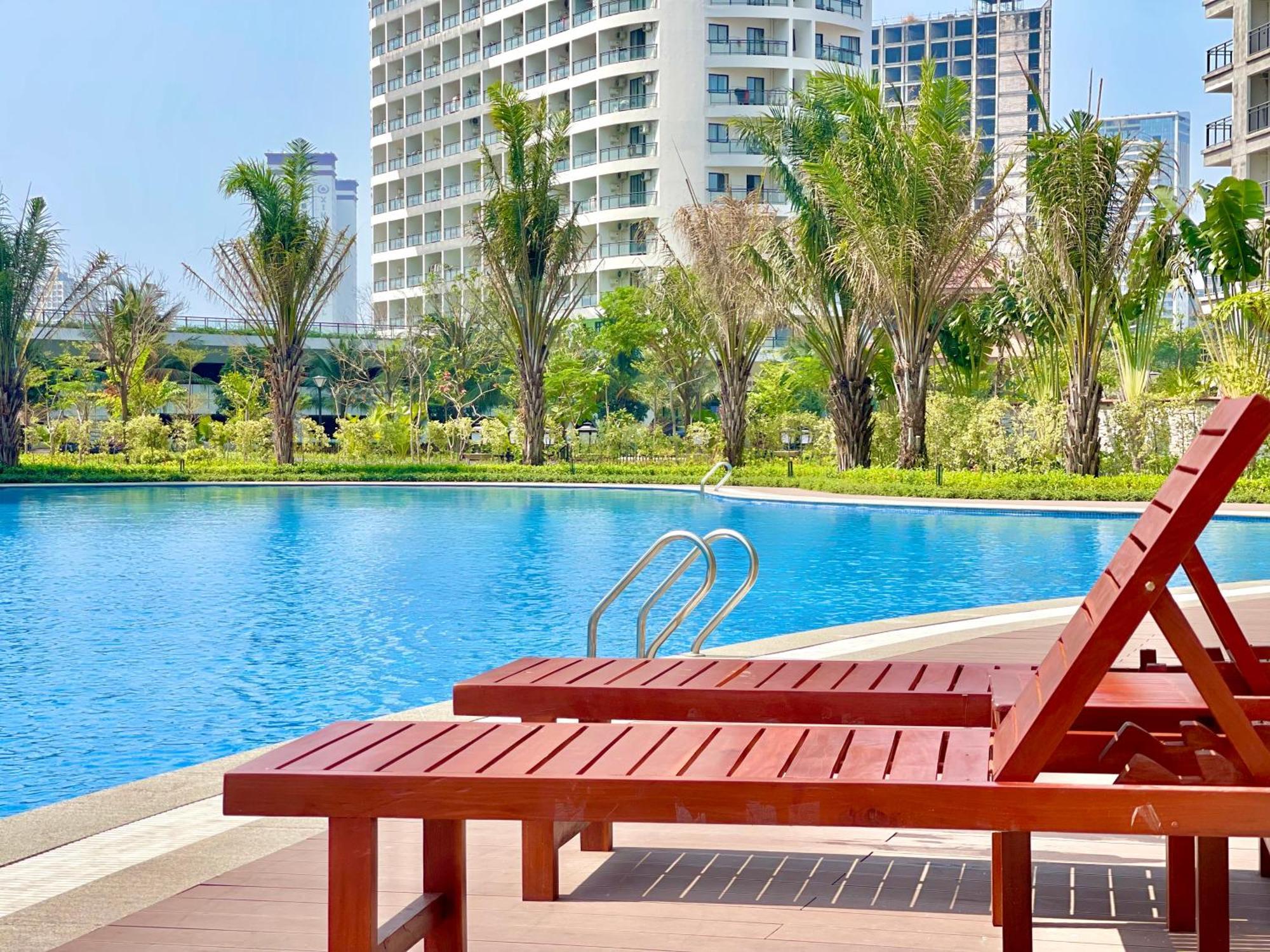 Star Bay Residence Sihanoukville - 400M To Sokha Beach المظهر الخارجي الصورة